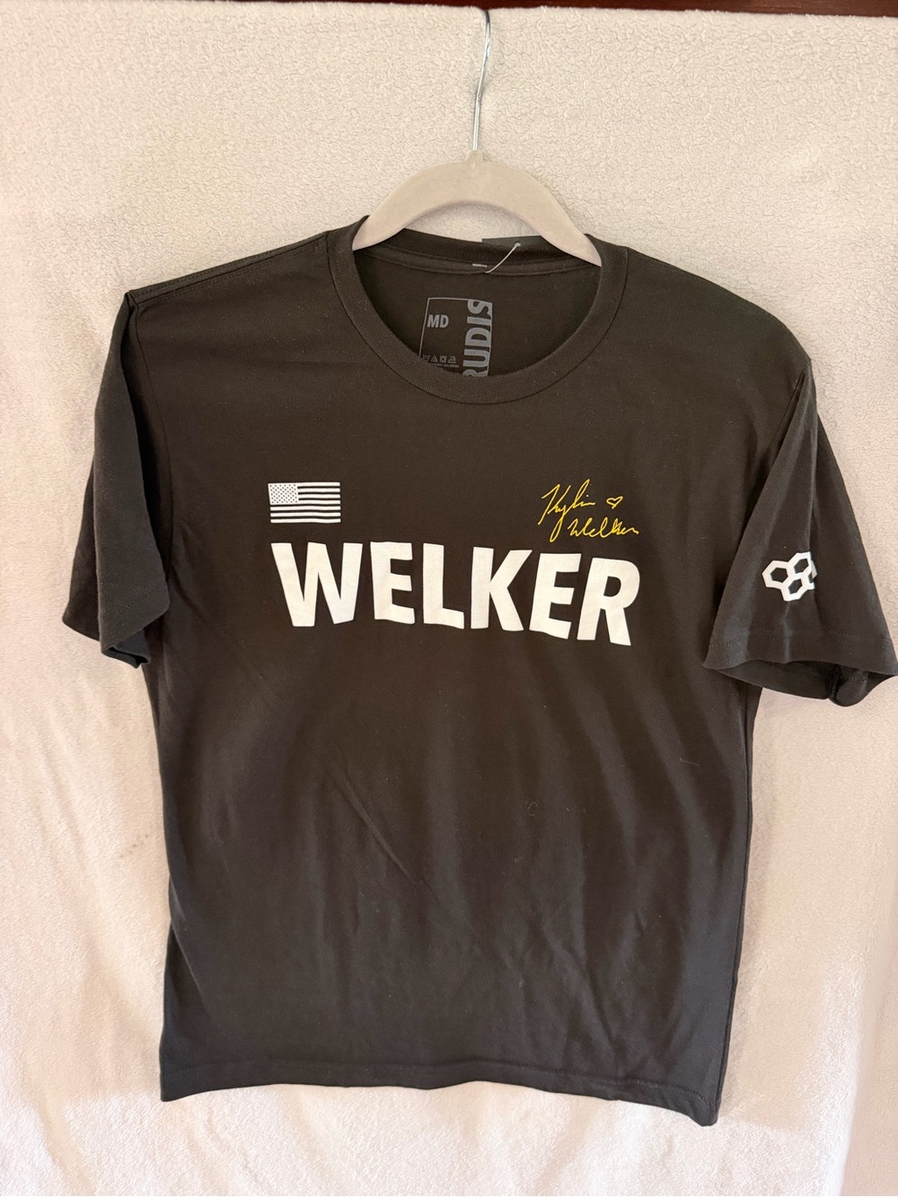 Rudis Graphic Crewneck T-Shirt - Black